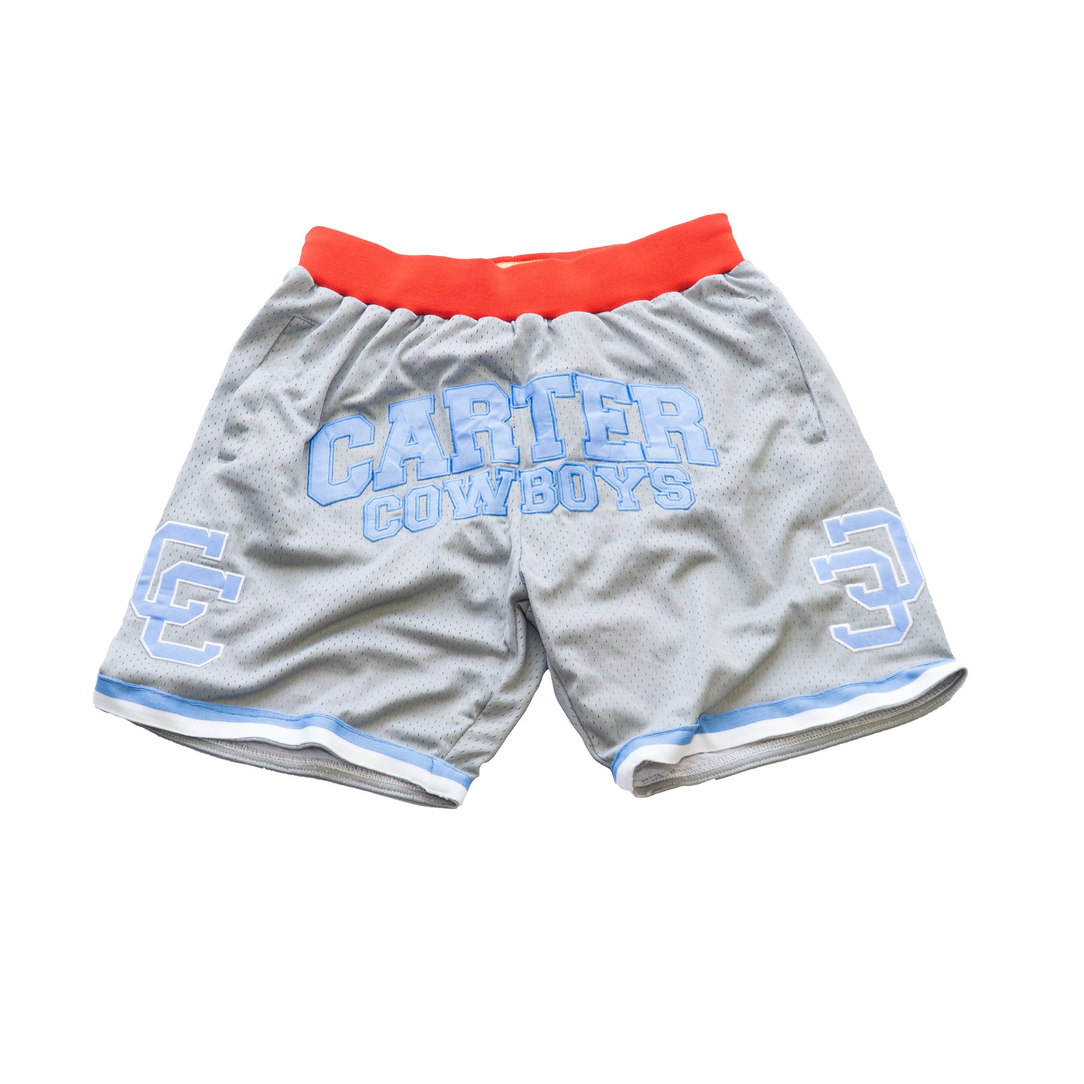 Dallas Carter Basketball Shorts GREY PRE-ORDER