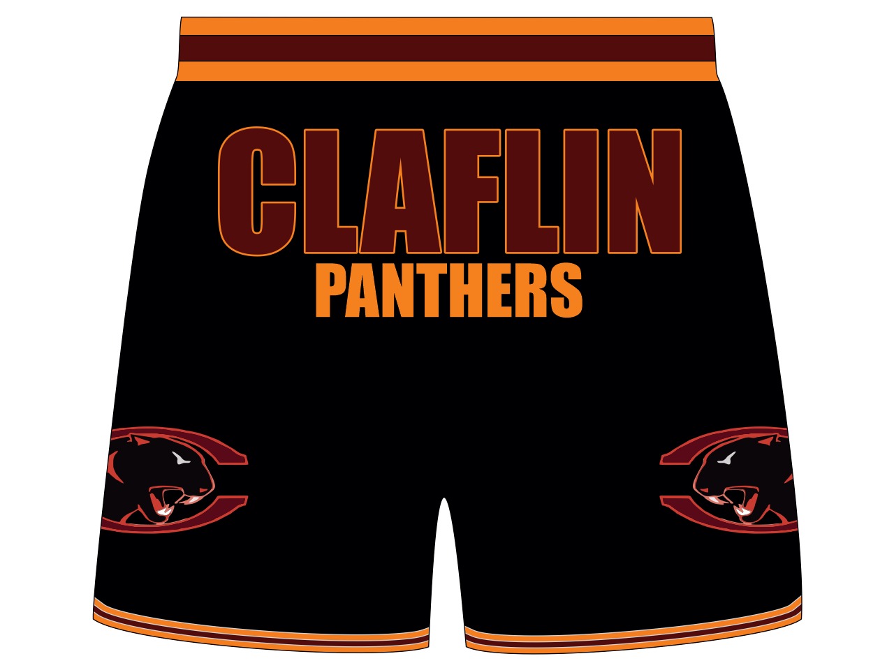 CLAFLIN PANTHERS BASKETBALL SHORTS PRE-ORDER