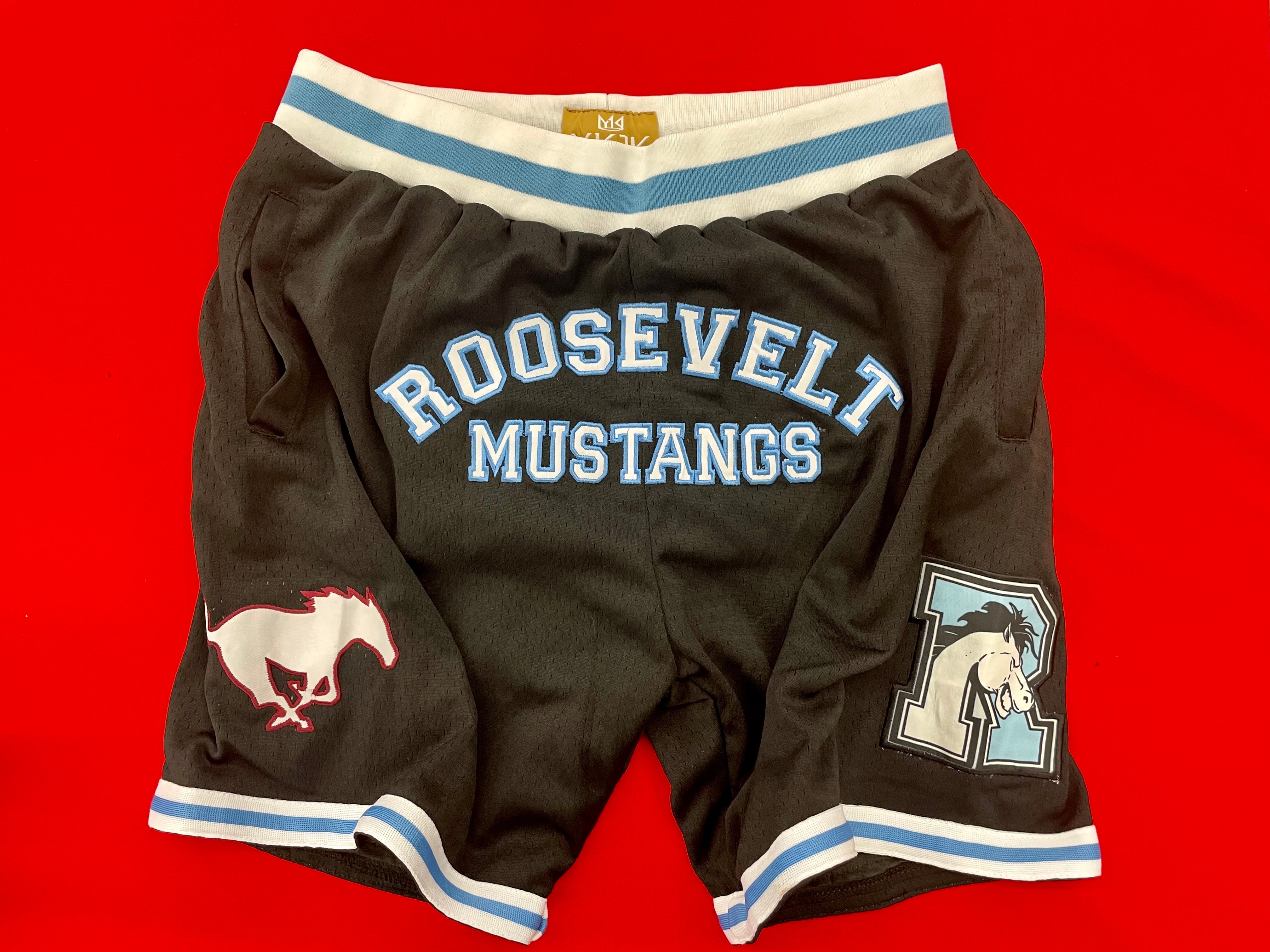 Roosevelt Mustangs BASKETBALL SHORTS COLUMBIA  Black