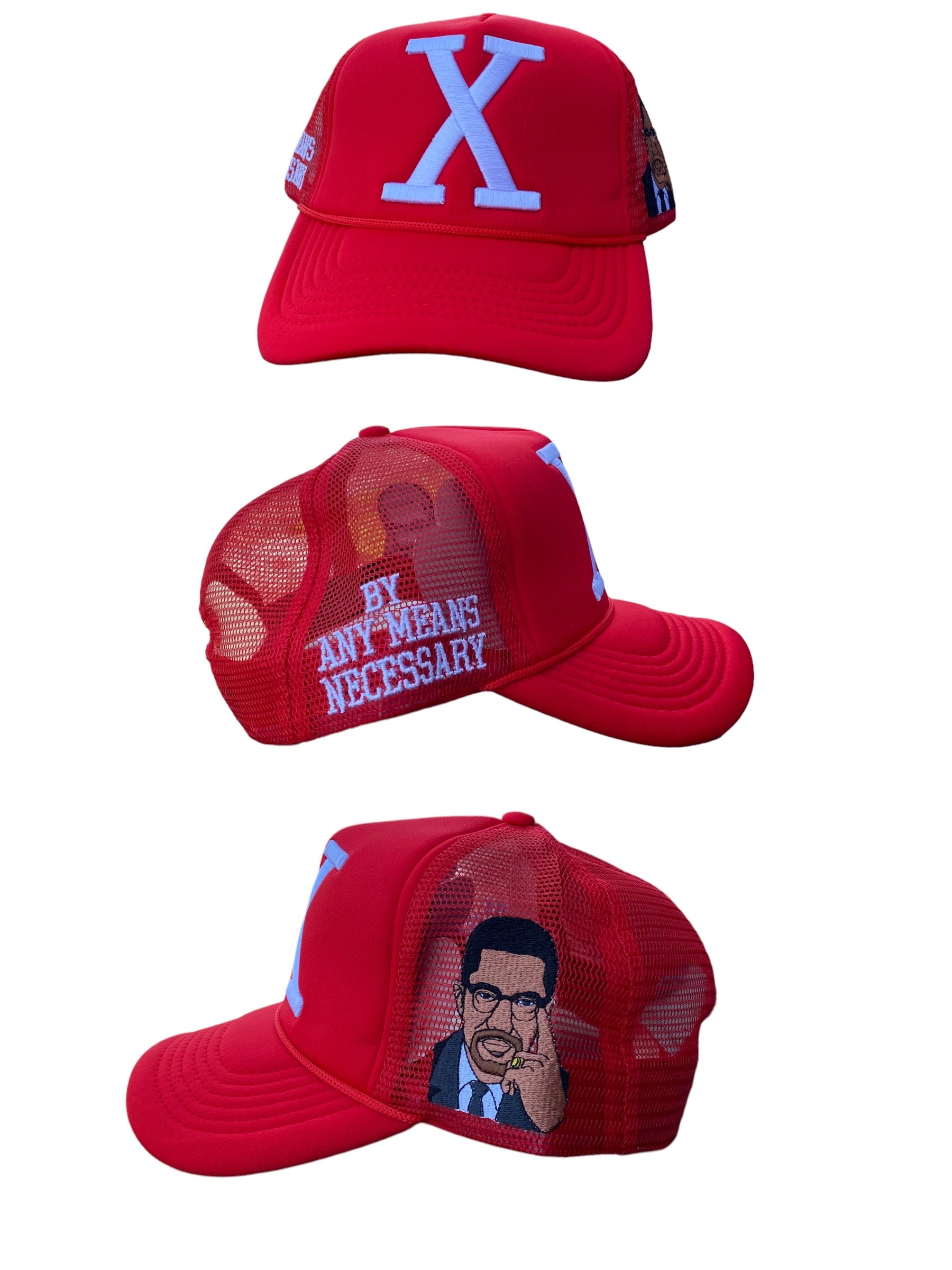 MALCOLM X TRUCKER HATS