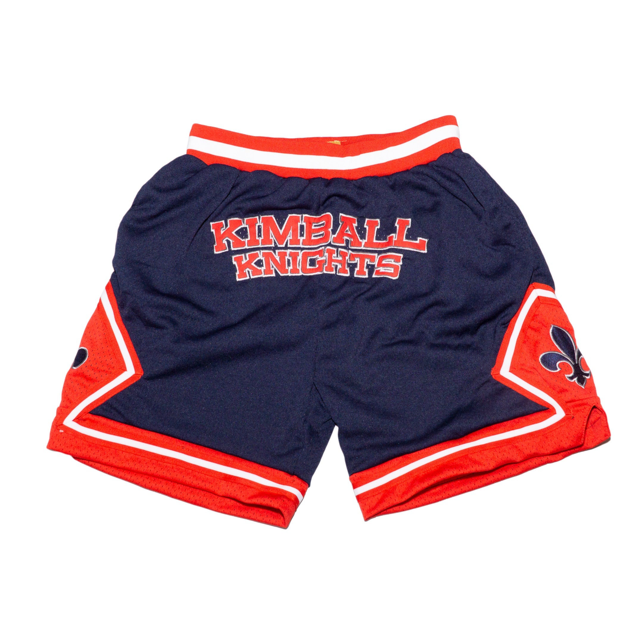 KIMBALL KNIGHTS 2.0 BASKETBALL SHORTS NAVY BLUE