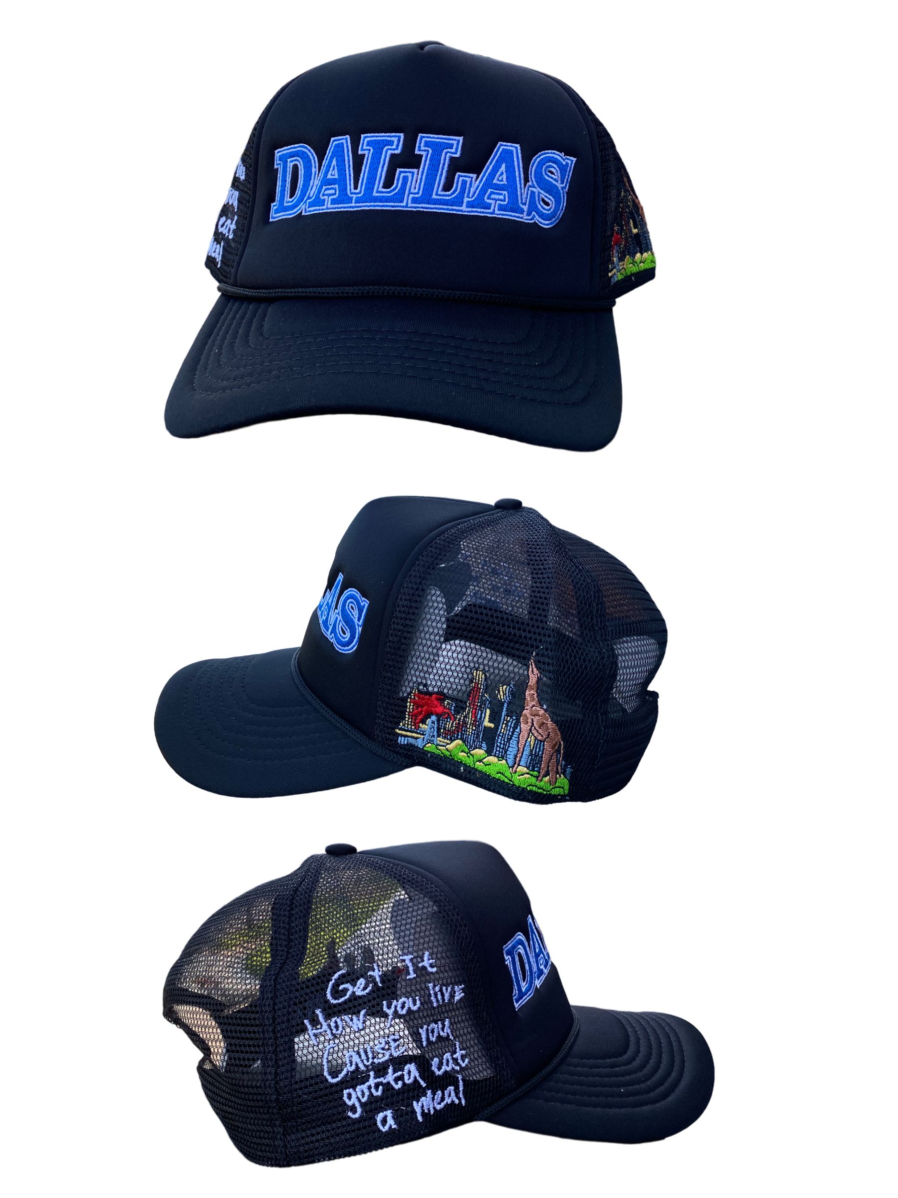 THIS IS DALLAS TRUCKER HATS